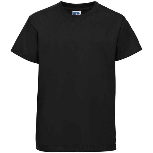Vêtements Enfant T-shirts manches courtes Jerzees Schoolgear 180B Noir