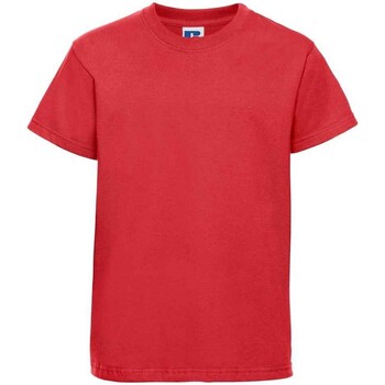 Vêtements Enfant T-shirts manches courtes Jerzees Schoolgear 180B Rouge