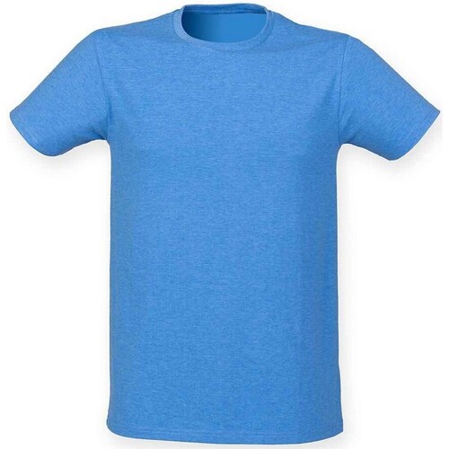 Vêtements Homme T-shirts manches longues Sf Feel Good Bleu