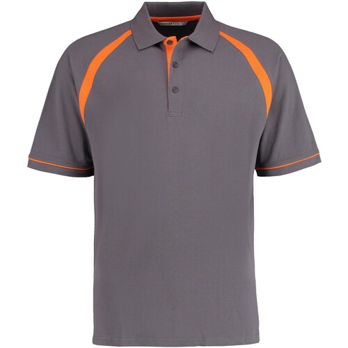 Vêtements Homme T-shirts & Polos Kustom Kit Oak Hill Orange