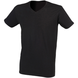 Vêtements Homme T-shirts manches longues Sf SF122 Noir