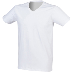 Vêtements Homme T-shirts manches longues Sf SF122 Blanc