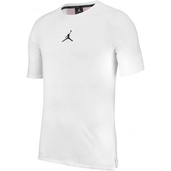 Vêtements Homme Polos manches courtes Nike leopard M j df sprt ss top Blanc