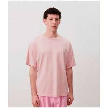 Vêtements Homme T-shirts manches courtes American Vintage Blouse 38 - T2 - M Rose Multicolore