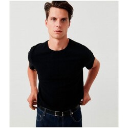 Vêtements Homme T-shirts manches courtes American Vintage Bysapick Tee Black Noir