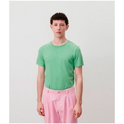 Vêtements Homme T-shirts manches courtes American Vintage Bysapick Tee Concombre Multicolore