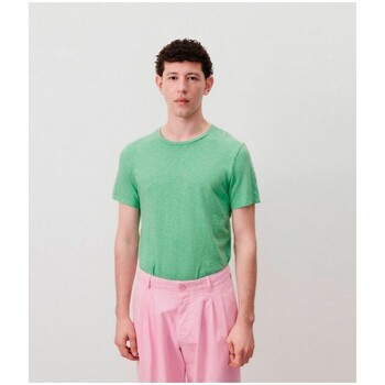 Vêtements Homme T-shirts manches courtes American Vintage Bysapick Tee Concombre Multicolore