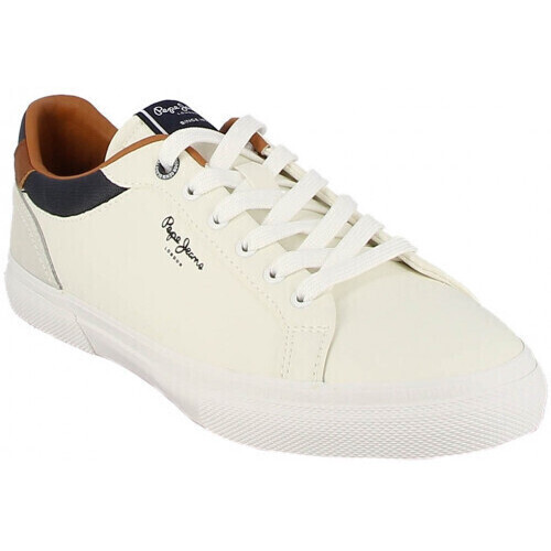 Chaussures Homme Baskets mode Pepe jeans pms30839 Blanc
