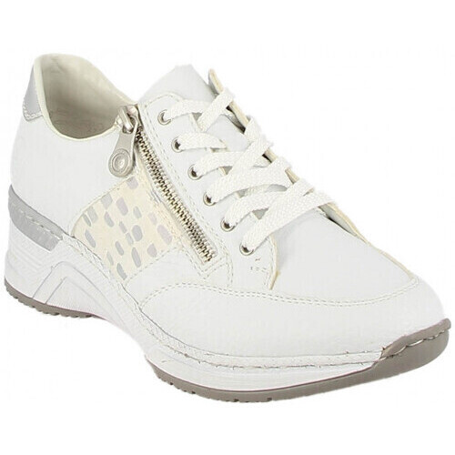 Chaussures Femme Derbies Rieker n4322 Blanc