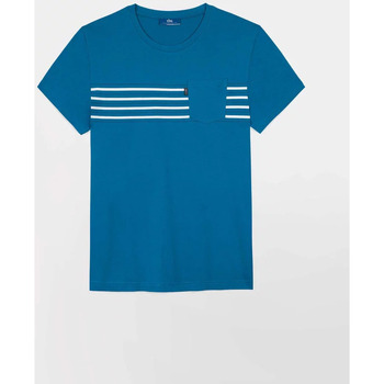 Vêtements Homme T-shirts manches courtes TBS AMORITEE Bleu
