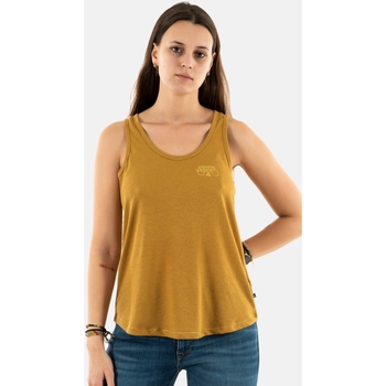 Vêtements Femme T-shirt Trangoworld Rings preto amarelo Le Temps des Cerises fdebsmalltramsm231 Jaune