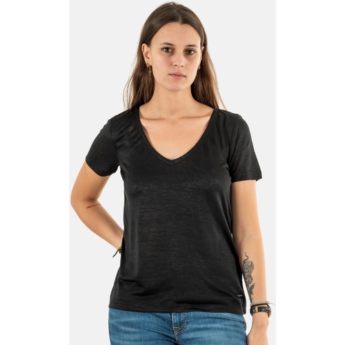 Vêtements Femme T-shirts manches courtes Sun Valley 5pertel Noir