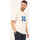 Vêtements Homme T-shirts & Polos BOSS T-shirt à col rond  Boss en coton avec imprimé Blanc
