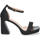 Chaussures Femme Escarpins Vero Moda Sandale à talon avec boucle Noir