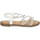 Chaussures Femme Sandales et Nu-pieds Vero Moda Sandales plates pour femmes Blanc