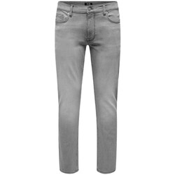 Vêtements ducatifs Jeans slim Only & Sons  22027617 Gris