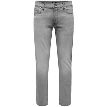 Vêtements Homme Jeans slim Only & Sons  22027617 Gris
