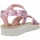 Chaussures Fille Sandales et Nu-pieds Geox J SANDAL COSTAREI GI Rose