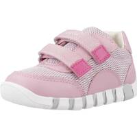 Chaussures Fille Baskets basses Geox B IUPIDOO GIRL Rose