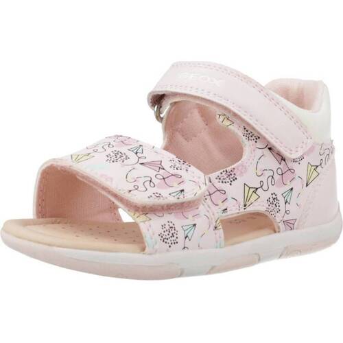 Chaussures Fille Sandales et Nu-pieds Geox B SANDAL TAPUZ G Rose