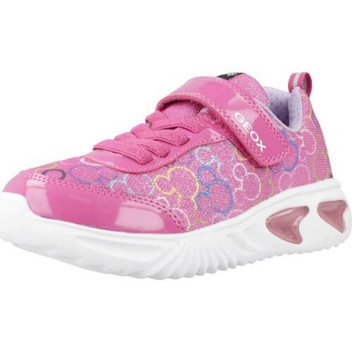 Chaussures Fille Baskets basses Geox J ASSISTER G.D Rose