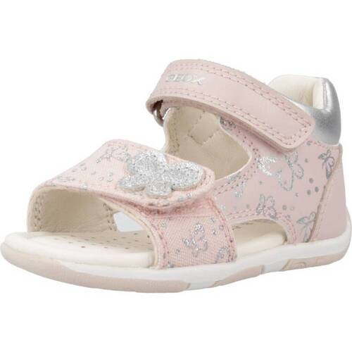 Chaussures Fille Sandales et Nu-pieds Geox B SANDAL TAPUZ GIRL Rose