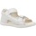 Chaussures Fille Sandales et Nu-pieds Geox B SANDAL MACCHIA GIR Blanc