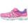 Chaussures Fille Baskets basses Geox J MAGNETAR G. B ABX Rose