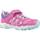 Chaussures Fille Baskets basses Geox J MAGNETAR G. B ABX Rose