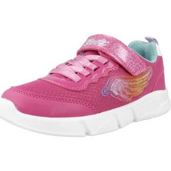 Chaussures Fille Baskets basses Geox J ARIL GIRL Rose