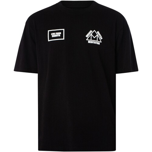 Vêtements Homme Sun & Shadow Edwin T-shirt confiture Noir