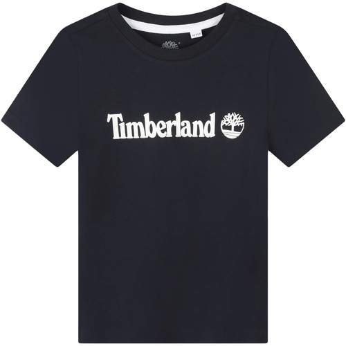 Vêtements Garçon Maison & Déco Timberland Tee Shirt Garçon manches courtes Bleu