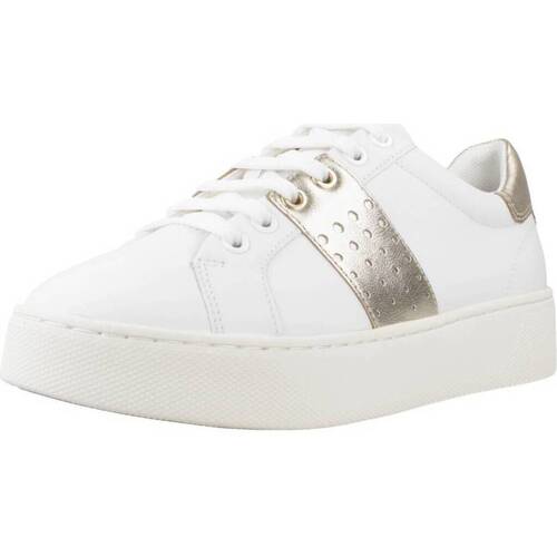 Chaussures Femme Baskets mode Geox D SKYELY Blanc