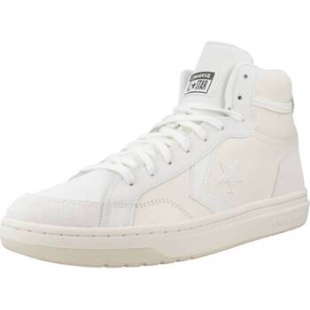 Chaussures Homme Baskets mode Converse PRO BLAZE CLASSIC LEATHER & SUEDE Blanc