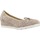 Chaussures Femme Ballerines / babies Stonefly MILLY 2 GOAT SUEDE Beige