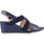 Chaussures Femme Sandales et Nu-pieds Stonefly SWEET III 10 LAMINATED LTH Bleu
