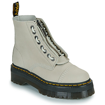 Chaussures Femme Boots Dr. Martens Leather Sinclair Smoked Mint Tumbled Nubuck Beige