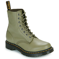 Chaussures Femme Boots Dr. Martens KIDS 1460 Pascal Muted Olive Virginia Kaki
