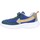 Chaussures Garçon Baskets mode Garvalin 242812 Niño Azul Bleu