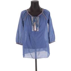 Vêtements Femme Débardeurs / T-shirts sans manche Gerard Darel Tunique en coton Bleu