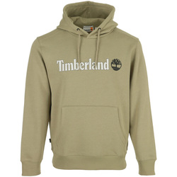 Vêtements Homme Sweats Timberland Linear Logo Hoodie Beige