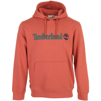 Timberland Linear Logo Hoodie Orange