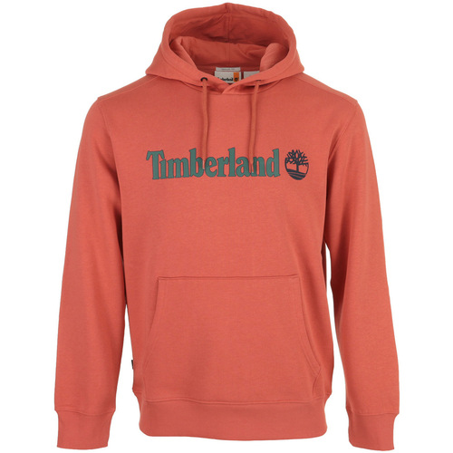 Vêtements Homme Sweats Timberland mid Linear Logo Hoodie Orange
