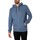 Vêtements Homme Sweats Superdry Sweat à capuche zippé avec logo essentiel Bleu