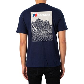 Berghaus T-shirt de linéation Bleu