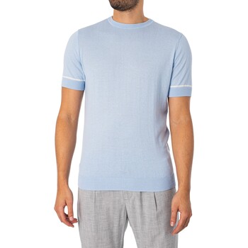 Antony Morato T-shirt tricoté Malibu Bleu