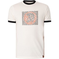 Vêtements Homme T-shirts manches courtes Trojan T-shirt avec logo de l'artiste Noir