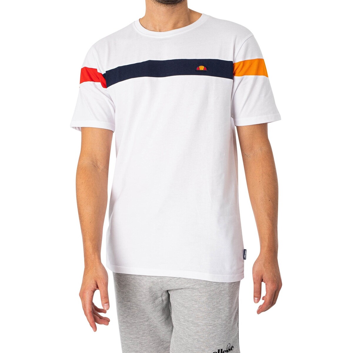 Vêtements Homme Familiar embroidered-collar shirt T-shirt Caserio Blanc
