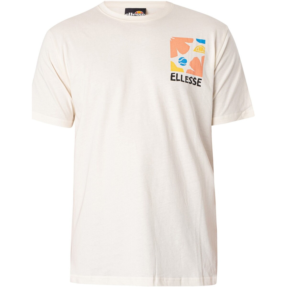 Vêtements Homme T-shirts manches courtes Ellesse T-Shirt Impronta Blanc