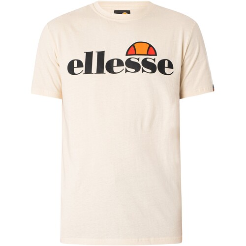 Vêtements Homme T-shirts manches courtes Ellesse Prado T-Shirt Beige